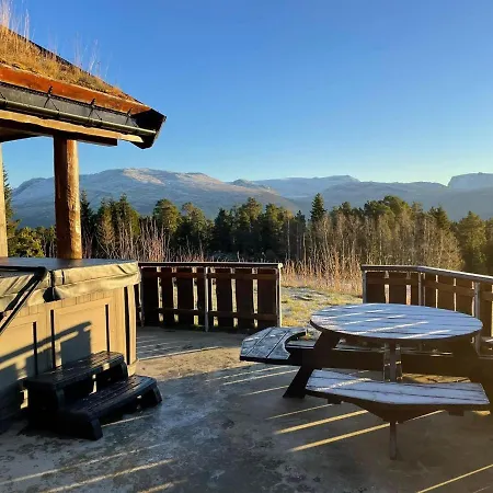 Panorama Logde Stryn, With Jacuzzi, Sauna And Spectacular Views! *